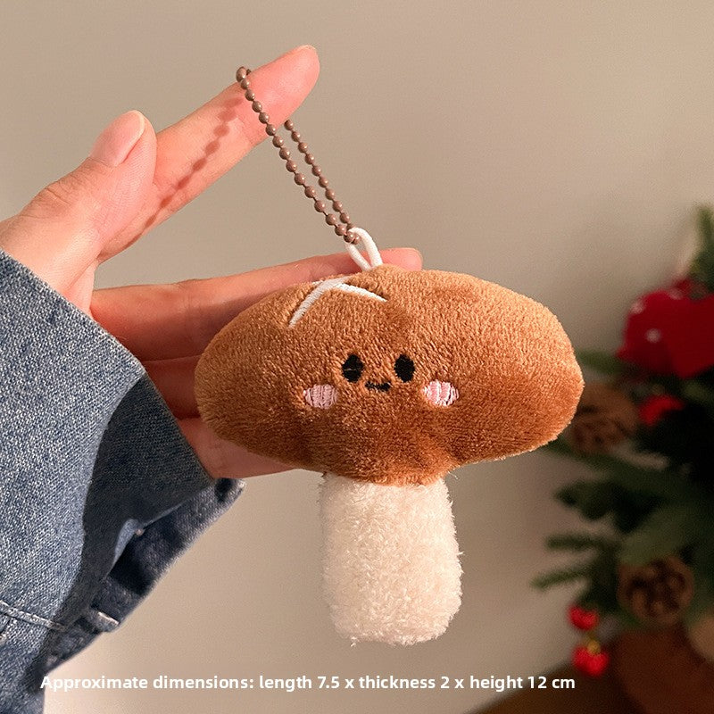Food Themed Plush Keychain Accessories