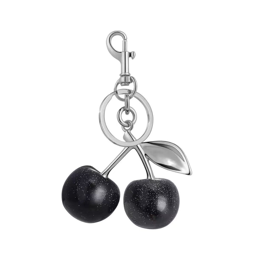 Cherry Keychain Bag Charm Metal Pendant