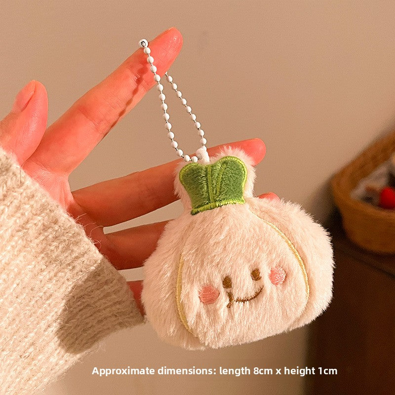 Food Themed Plush Keychain Accessories