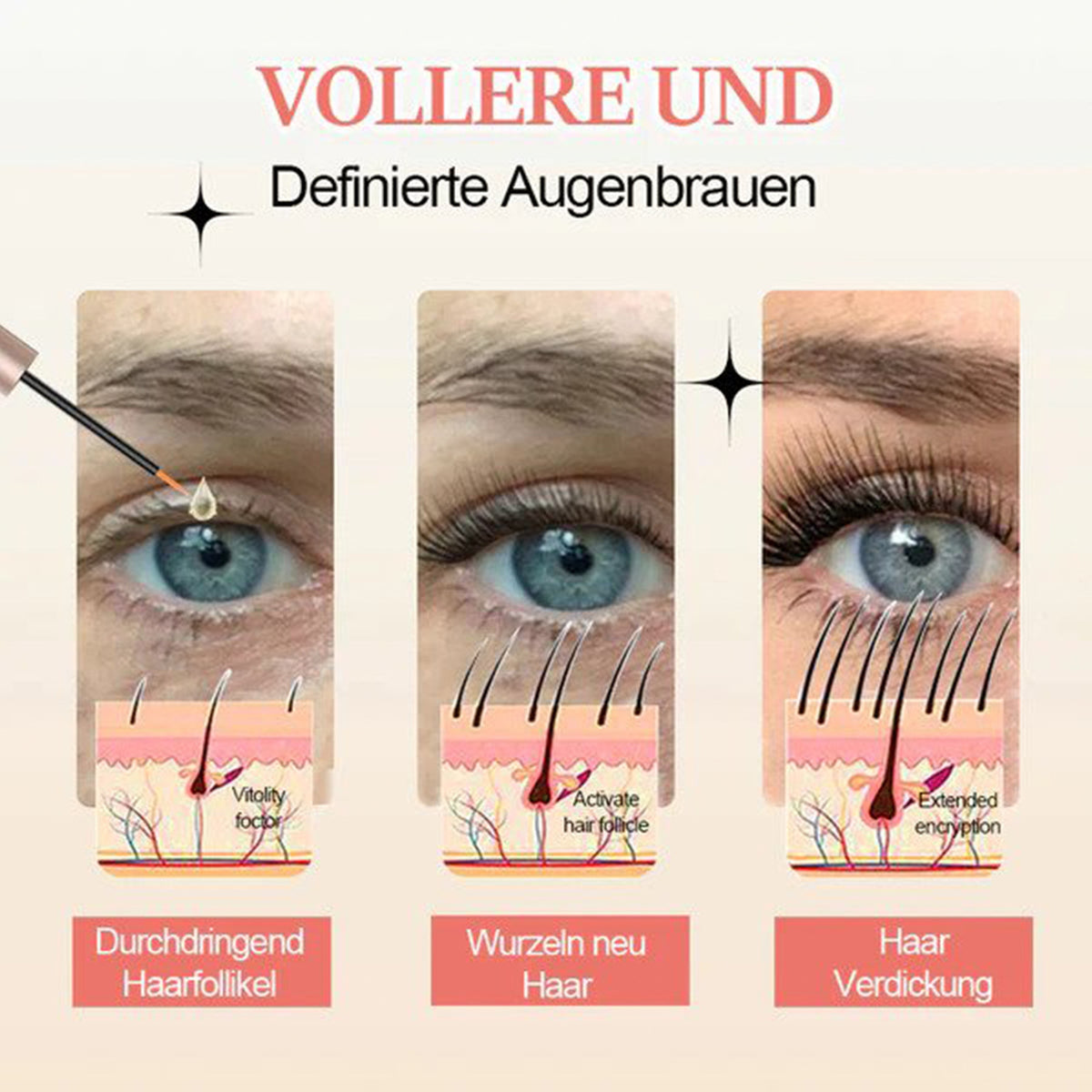 Natural Curly Long Eyelash Serum