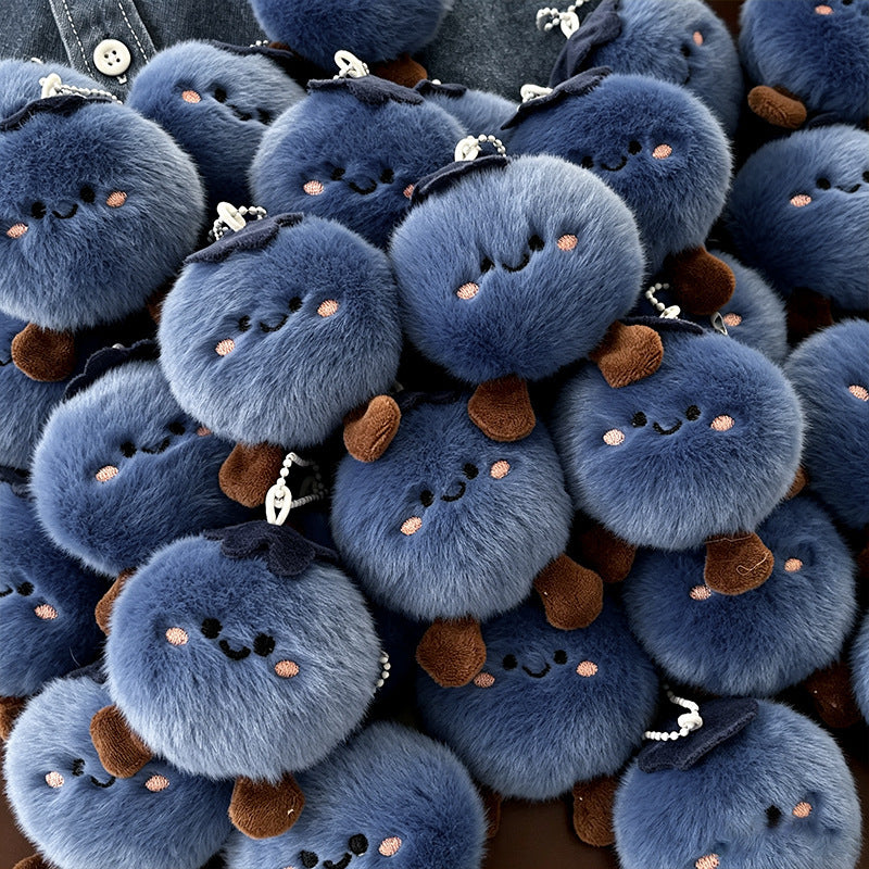 Food Themed Plush Keychain Accessories