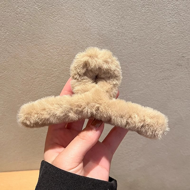 Mao Mao Fluffy Hair Clip for Women