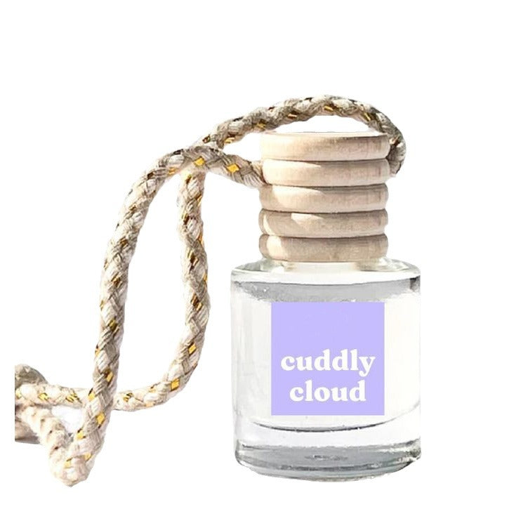Scented Car Aromatherapy Glass Bottle Perfume Hanging Air Freshener