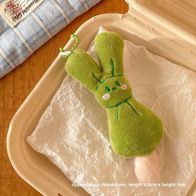 Food Themed Plush Keychain Accessories