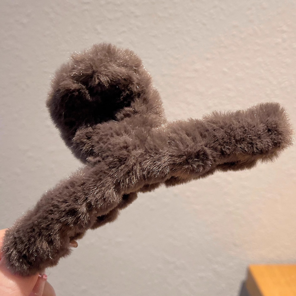 Mao Mao Fluffy Hair Clip for Women