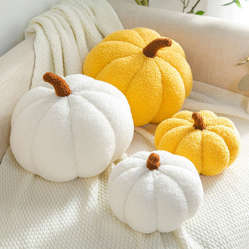 Pumpkin Throw Pillow Sofa Living Room Cushion Cute Ornament Cushion