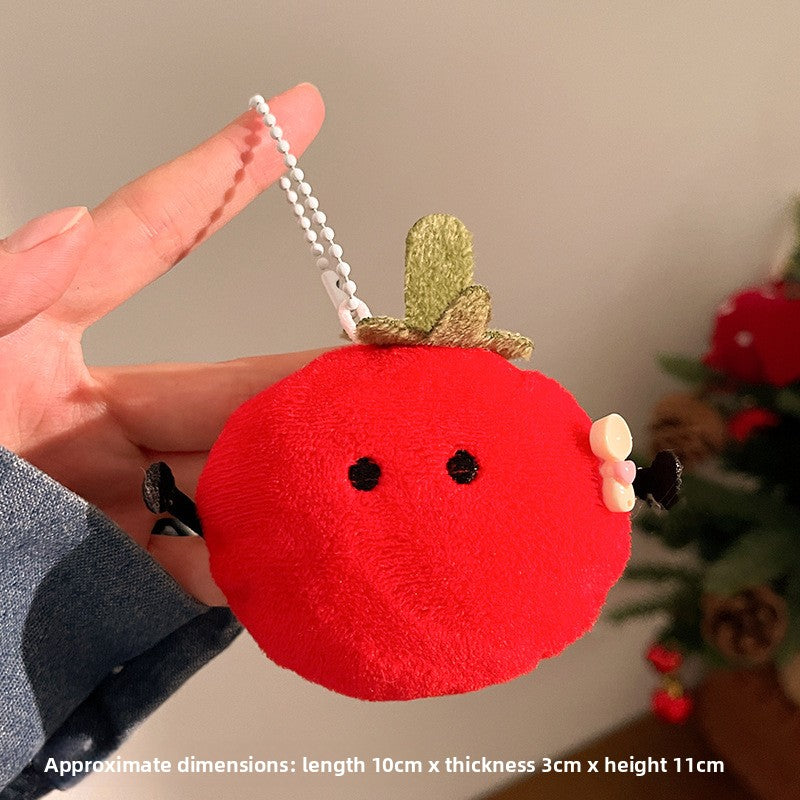 Food Themed Plush Keychain Accessories