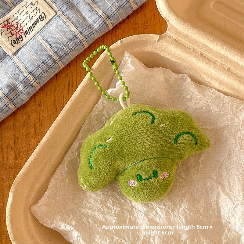 Food Themed Plush Keychain Accessories