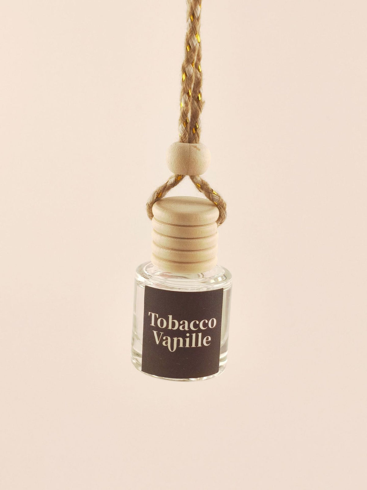 Scented Car Aromatherapy Glass Bottle Perfume Hanging Air Freshener