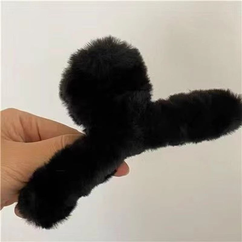 Mao Mao Fluffy Hair Clip for Women