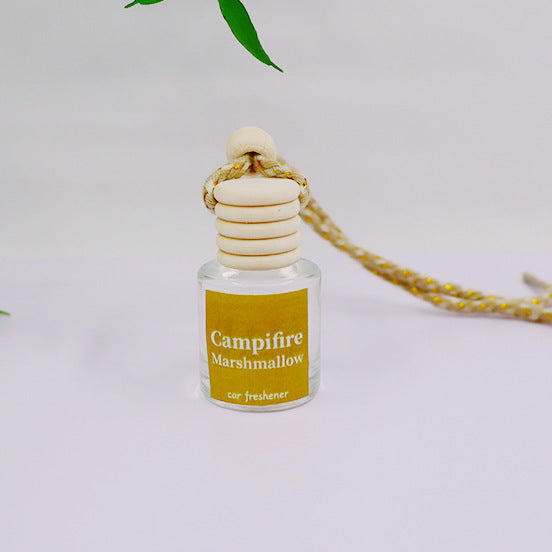 Scented Car Aromatherapy Glass Bottle Perfume Hanging Air Freshener