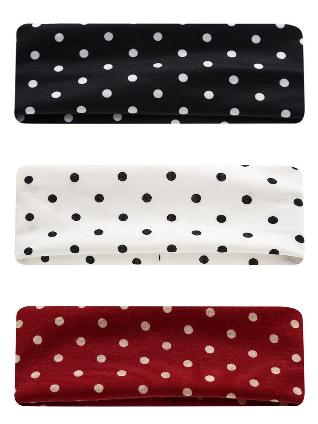 Elastic Polka Dot Sports Cute Headband