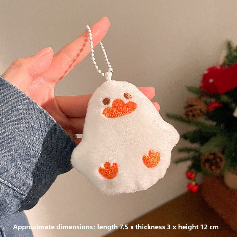 Food Themed Plush Keychain Accessories
