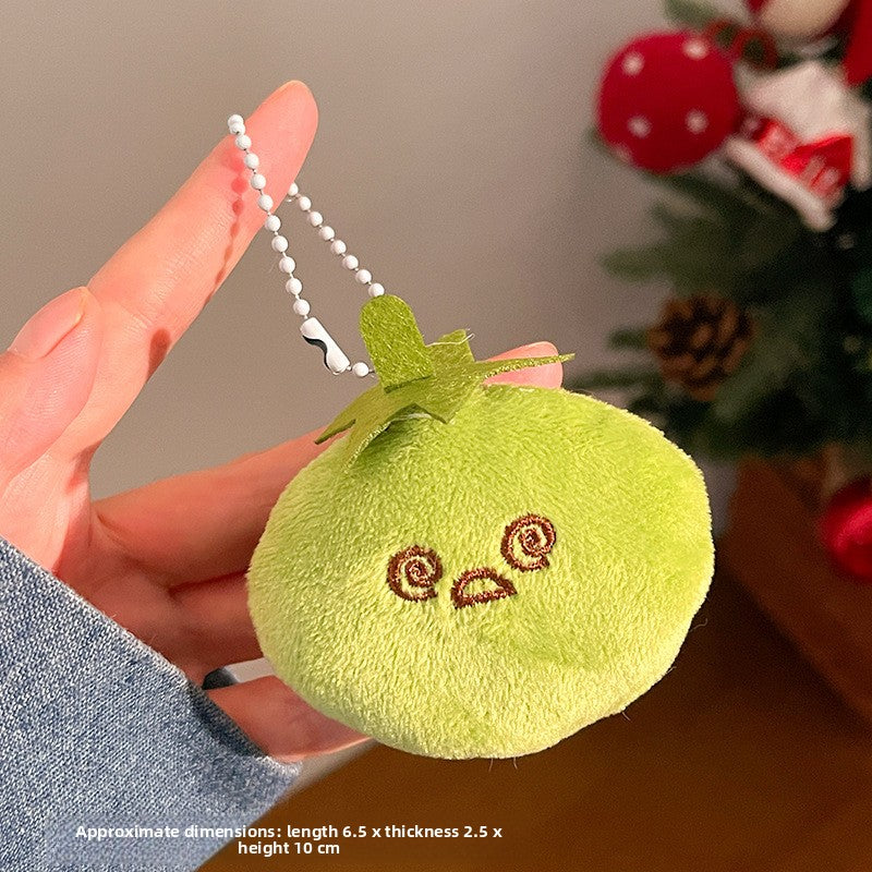 Food Themed Plush Keychain Accessories