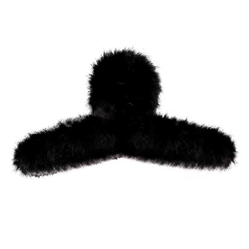 Mao Mao Fluffy Hair Clip for Women
