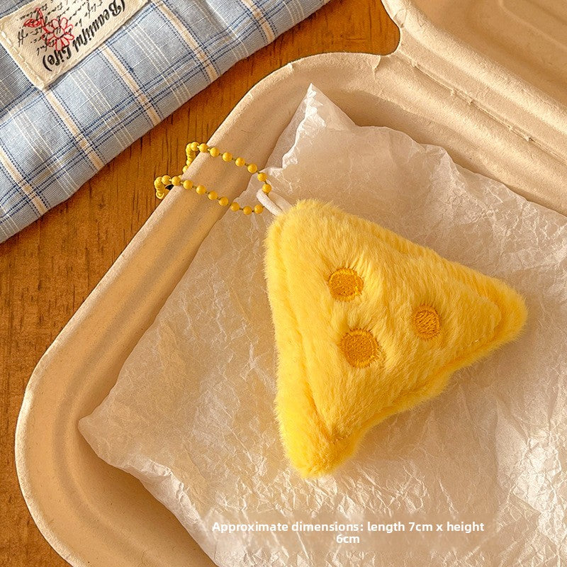 Food Themed Plush Keychain Accessories