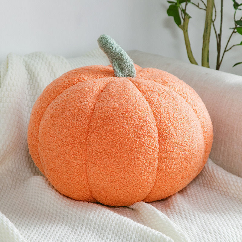Pumpkin Throw Pillow Sofa Living Room Cushion Cute Ornament Cushion