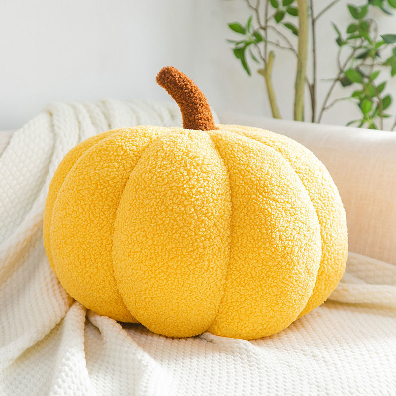 Pumpkin Throw Pillow Sofa Living Room Cushion Cute Ornament Cushion