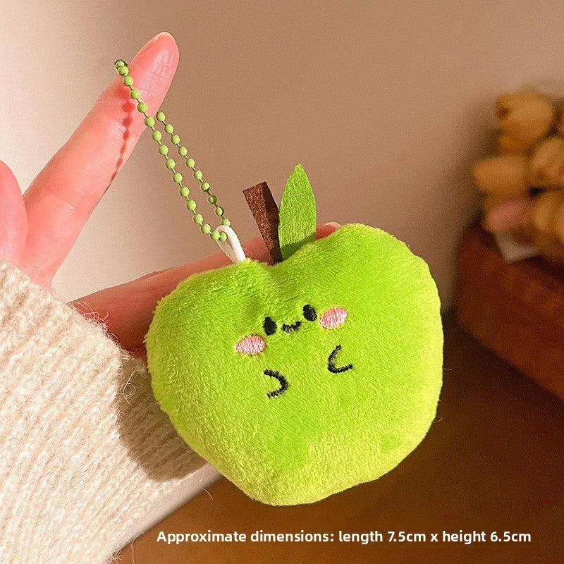 Food Themed Plush Keychain Accessories
